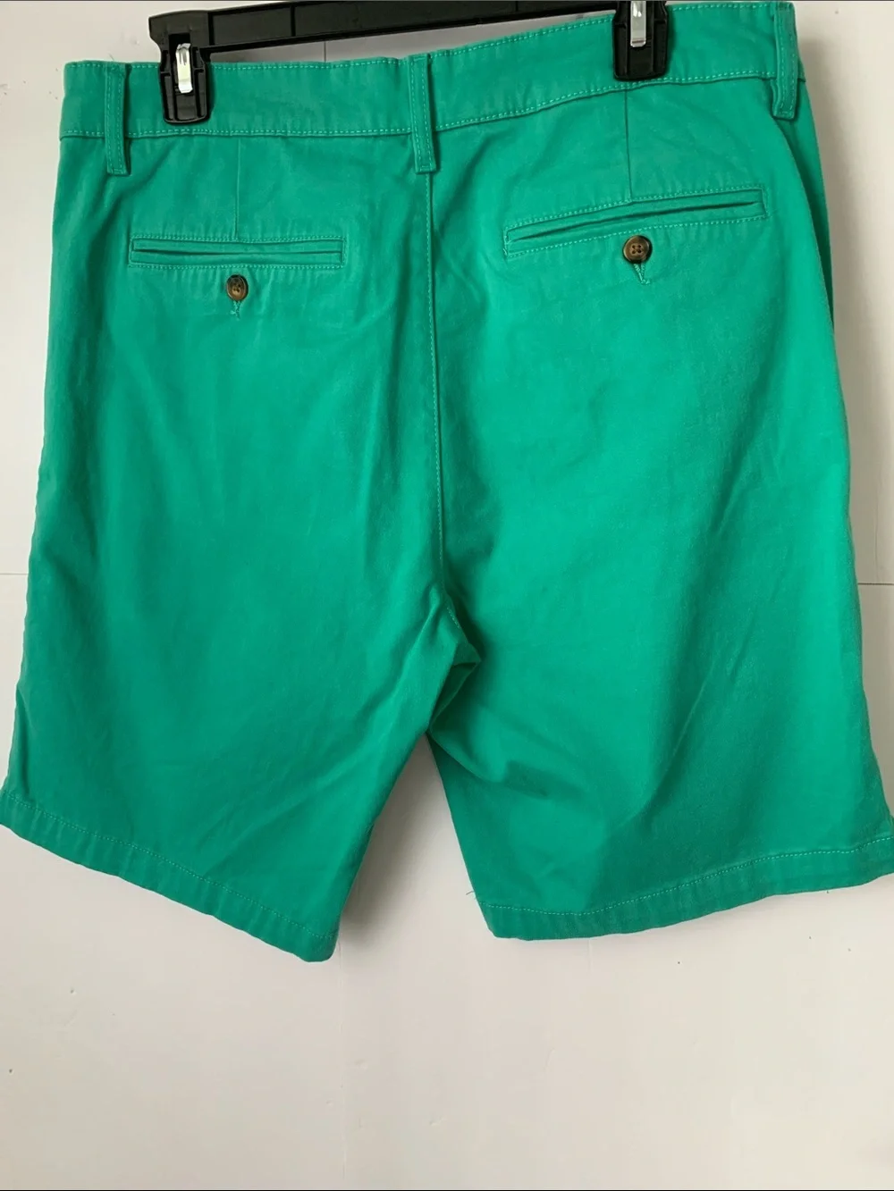 Berkley Jensen Men's Green Classic Chino Shorts Size 34